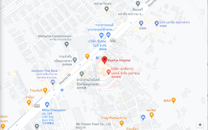 EK醫(yī)院位置圖