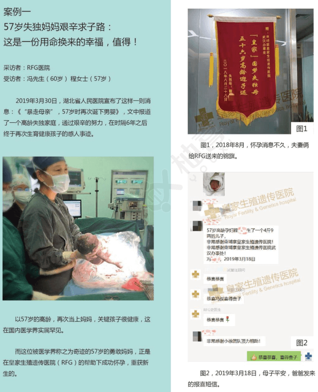 RFG醫(yī)院試管嬰兒成功案例